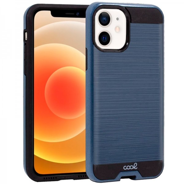 Carcaça COOL para iPhone 12 mini alumínio azul D