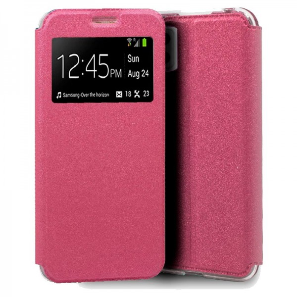 Fundação COOL Capa de Flip para Samsung A426 Galaxy A42 5G luz rosa D