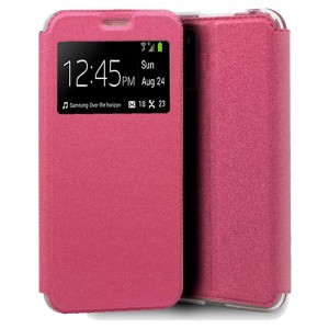 Funda COOL Flip Cover para Xiaomi Pocophone M3 / Redmi 9T Liso Rosa D