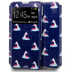 Fundação COOL Flip Cover para iPhone 12 / 12 Tubarões Pro D