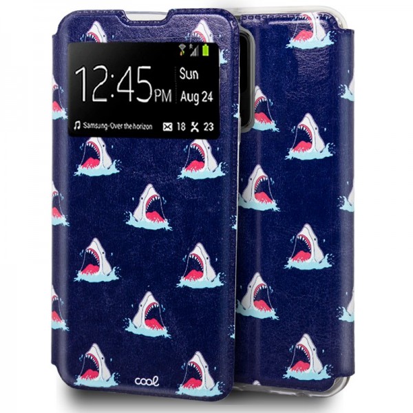 Funda Flip Cover Samsung G988 Galaxy S20 Ultra 5G Dibujos Tiburón D