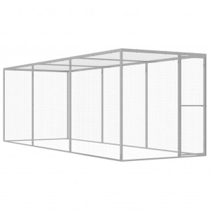 Caixa para gatos de aço galvanizado 4,5 x 1,5 x 1,5 m D