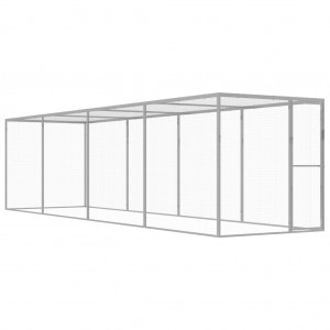 Caixa para gatos de aço galvanizado 6x1.5x1.5 m D