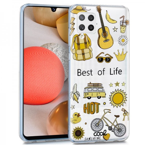 Carcaça COOL para Samsung A426 Galaxy A42 5G Clear Life D