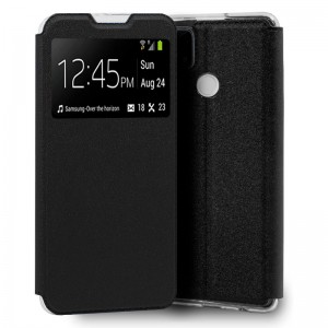 Fundação COOL Capa de Flip para Realme 7i / C25s Black Lise D