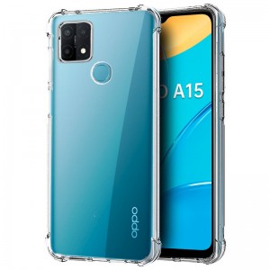 Carcaça COOL para Oppo A15 / A15s AntiShock Transparent D