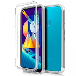 Funda COOL Silicona 3D para Samsung M115 Galaxy M11 / A11 (Transparente Frontal + Trasera) D