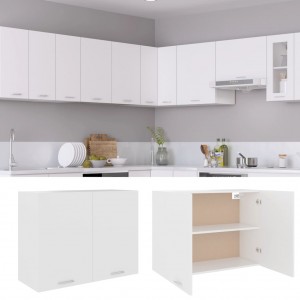 Armário de cozinha branco 80x31x60 cm D