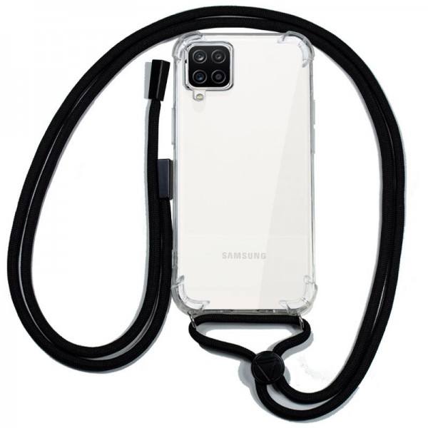 Carcasa COOL para Samsung A125 Galaxy A12 Cordón Negro D