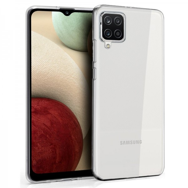 Fundação COOL Silicone para Samsung A125 Galaxy A12 (Transparente) D