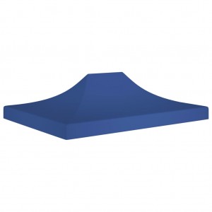 Techo de carpa para celebraciones azul 4x3 m 270 g/m² D