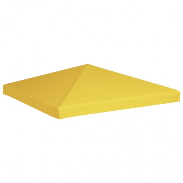 Toldo de cenador 270 g/m² 3x3 m amarillo D