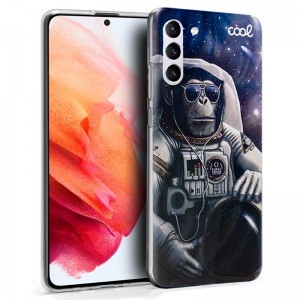 Carcaça COOL para Samsung G990 Galaxy S21 Desenhos de Astronauta D