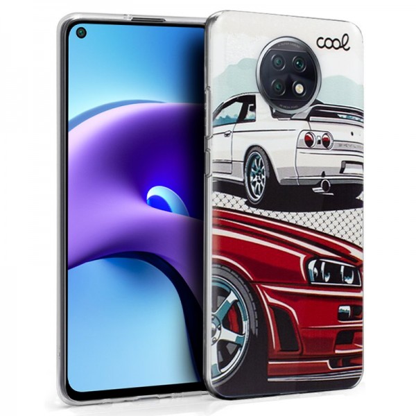 Carcasa COOL para Xiaomi Redmi Note 9T Dibujos Cars D