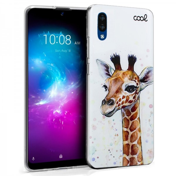 Carcaça COOL para ZTE Lâmina A5 2020 Desenhos de Jirafa D