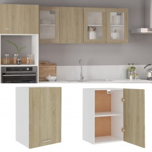 Armario colgante cocina contrachapada color roble 39.5x31x60 cm H