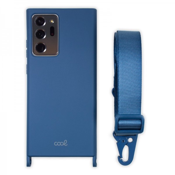 Carcaça COOL para Samsung N985 Galaxy Note 20 Ultra Faixa Azul D