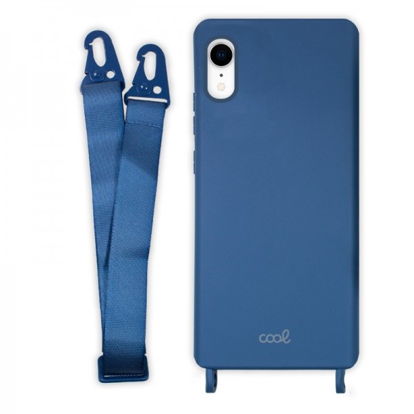 Carcaça COOL para iPhone XR Blue Ribbon D