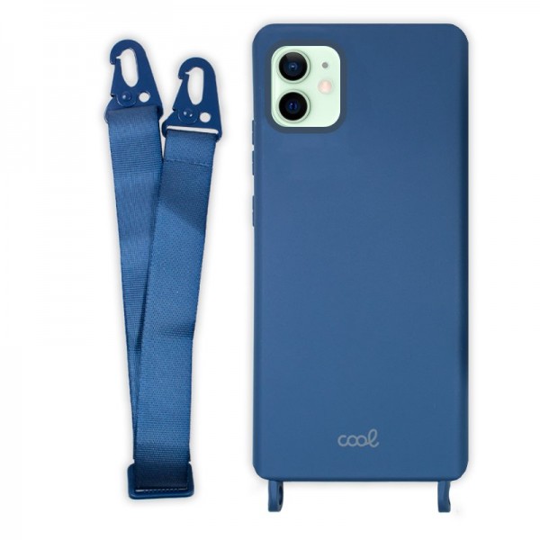Carcasa COOL para iPhone 12 / 12 Pro Cinta Azul D