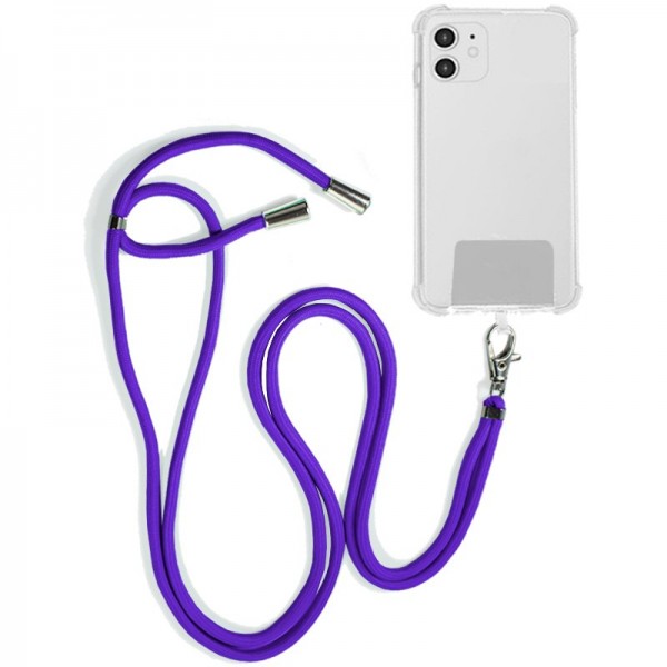 Cordón Colgante COOL Universal con Tarjeta para Smartphone Violeta D