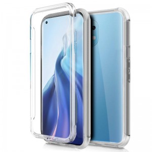 Fundação COOL Silicone 3D para Xiaomi Mi 11 / Mi 11 Pro (frontal transparente + Trasera) D