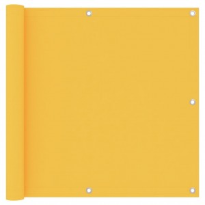 Toldo para balcón tela oxford amarillo 90x300 cm D