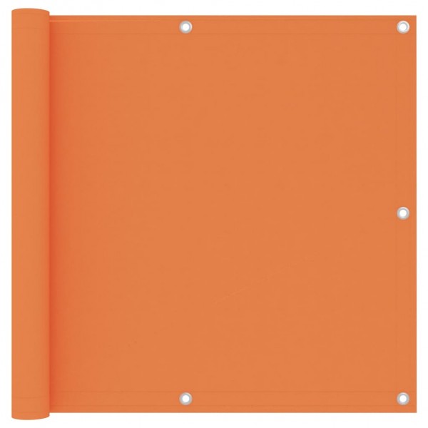 Toldo para balcón tela oxford naranja 90x600 cm D
