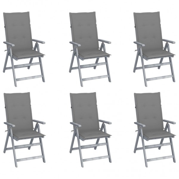 Cadeiras de jardim reclináveis D