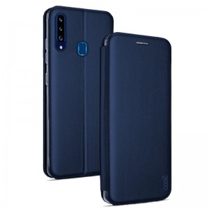 Funda COOL Flip Cover para Samsung A207 Galaxy A20s Elegance Marino D