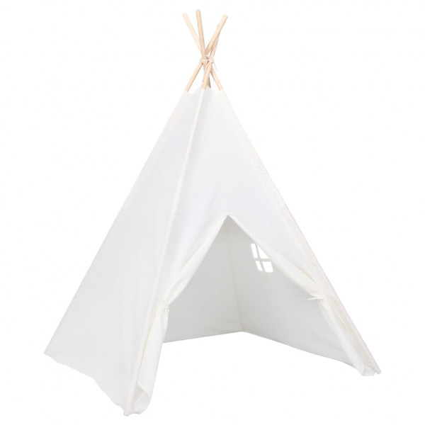 Tienda tipi niños y bolsa piel melocotón blanco 120x120x150cm M 3