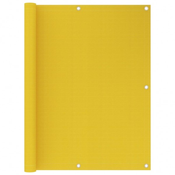 Toldo para balcão HDPE amarelo 120x600 cm D