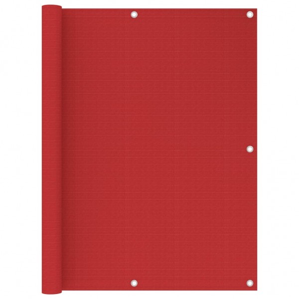 Toldo para balcón HDPE rojo 120x300 cm D