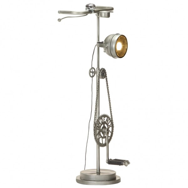 Lámpara de pie con diseño de bicicleta hierro D