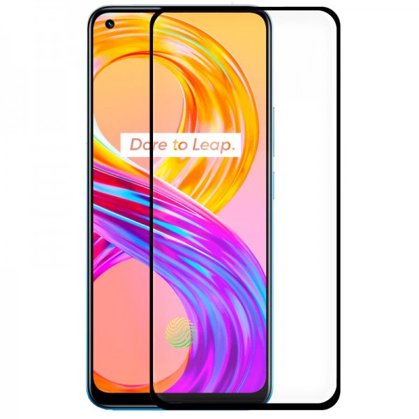 Protector Pantalla Cristal Templado COOL para Realme 8 / 8 Pro (FULL 3D Negro) D