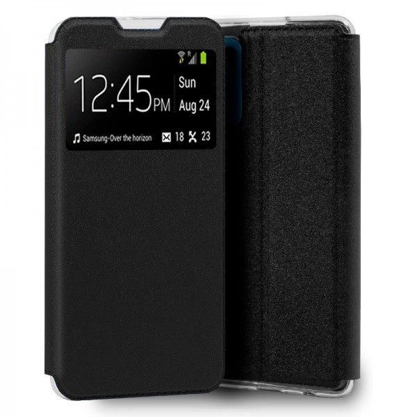 Funda COOL Flip Cover para Oppo Find X3 Lite Liso Negro D