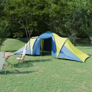 Tenda 6 pessoas azul e amarelo D