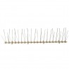 Set de 5 hileras de pinchos contra pájaros y palomas 20 uds 10m 3