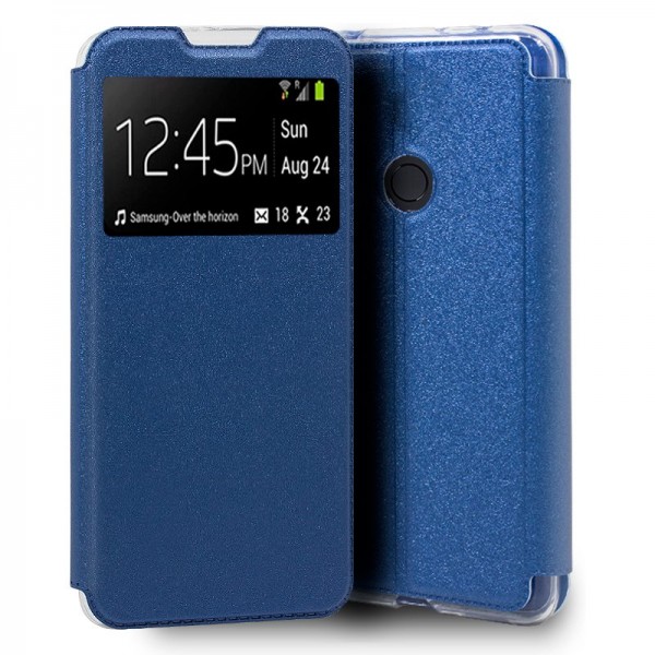 Fundação COOL Flip Cover para Xiaomi Redmi Note 8 / Note 8 (2021) Liso Azul D