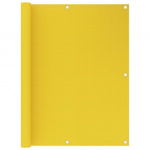 Toldo para balcón HDPE amarillo 120x300 cm D