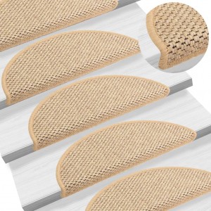 Almofada auto-adhesiva escada sisal 15 x 56 x 17 x 3 cm D