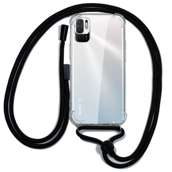 Carcasa COOL para Xiaomi Redmi Note 10 5G / Pocophone M3 Pro 5G Cordón Negro D