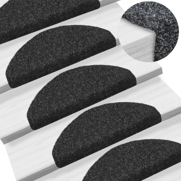 Almofada auto-adhesiva escada 10 ou 65x21x4 cm preto D