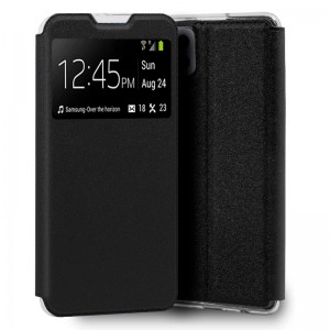 Funda COOL Flip Cover para Samsung A225 Galaxy A22 4G Liso Negro D