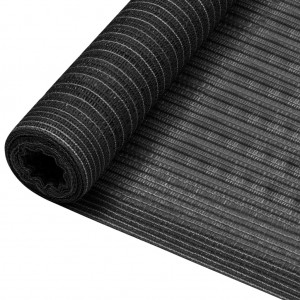 Red de privacidad HDPE gris antracita 3.6x25 m 75 g/m² D