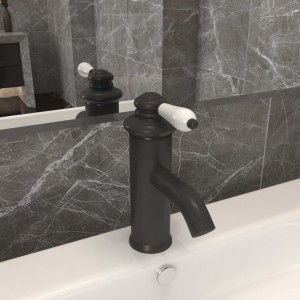 Grifo para lavabo de baño gris 130x180 mm D