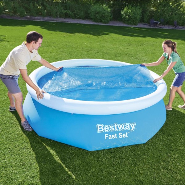 Bestway Cubierta solar para piscina Flowclear 305 cm D
