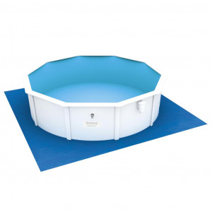 Bestway Cobertura de piso para piscina Flowclear 488x488 cm D