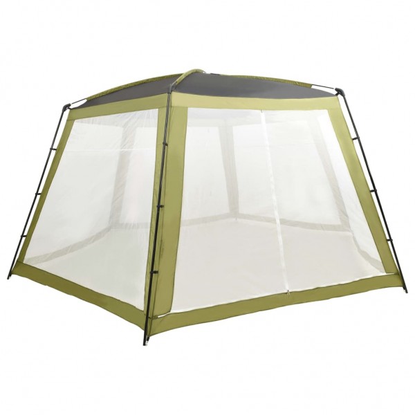 Tenda para piscina de tecido verde 660x580x250 cm D