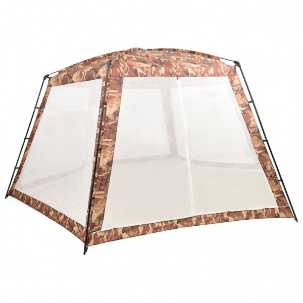 Carpa para piscina de tela camuflaje 660x580x250 cm D