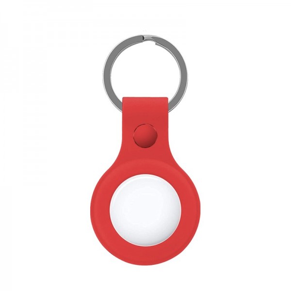 Chave do protetor COOL Compatível com AirTag Silicone Red D